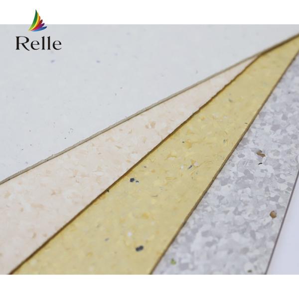 Plancher en vinyle en PVC à rouleaux directionnels homogènes souples de 2 mm pour supermarché