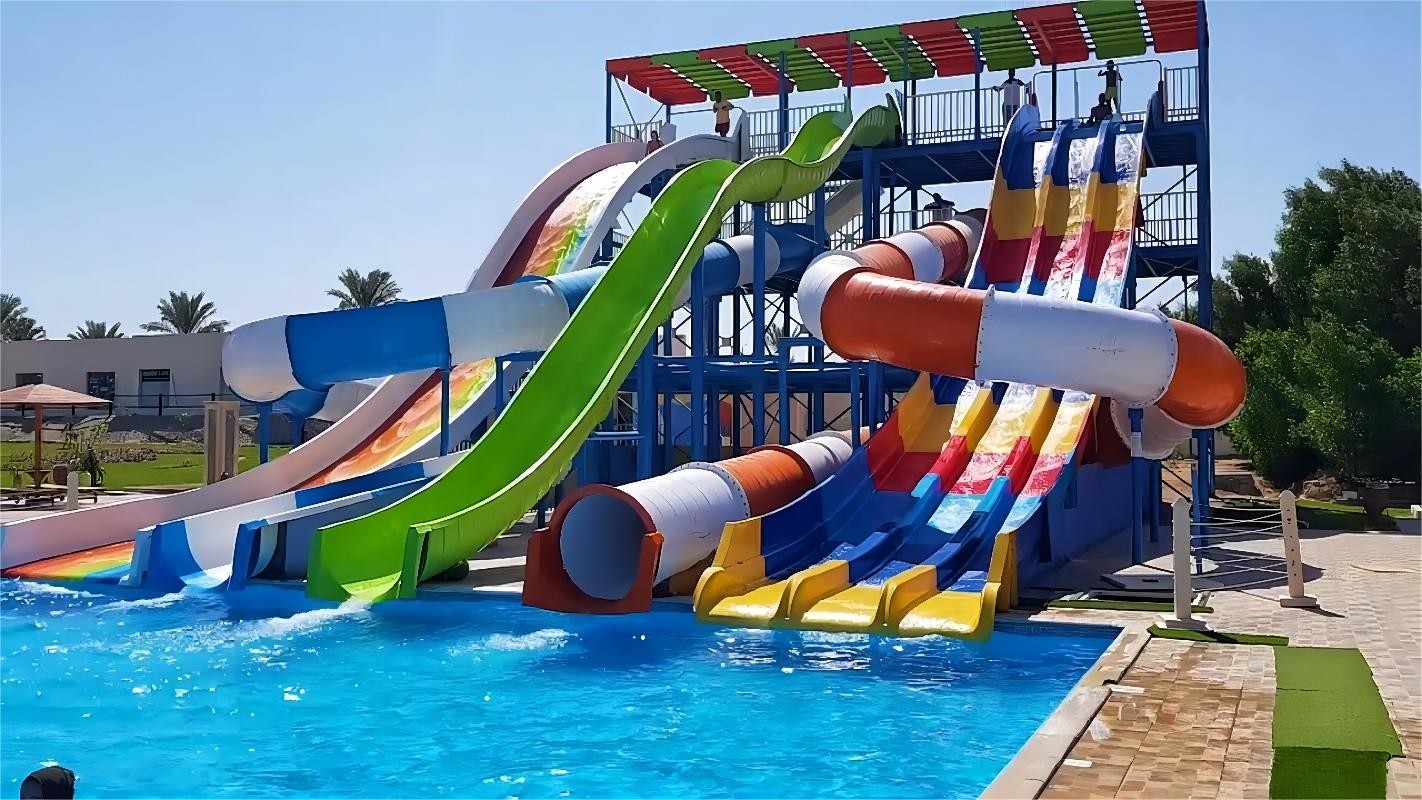 Стекловолоконный детский горка amusement аквапарк плавание бассейн игрушки