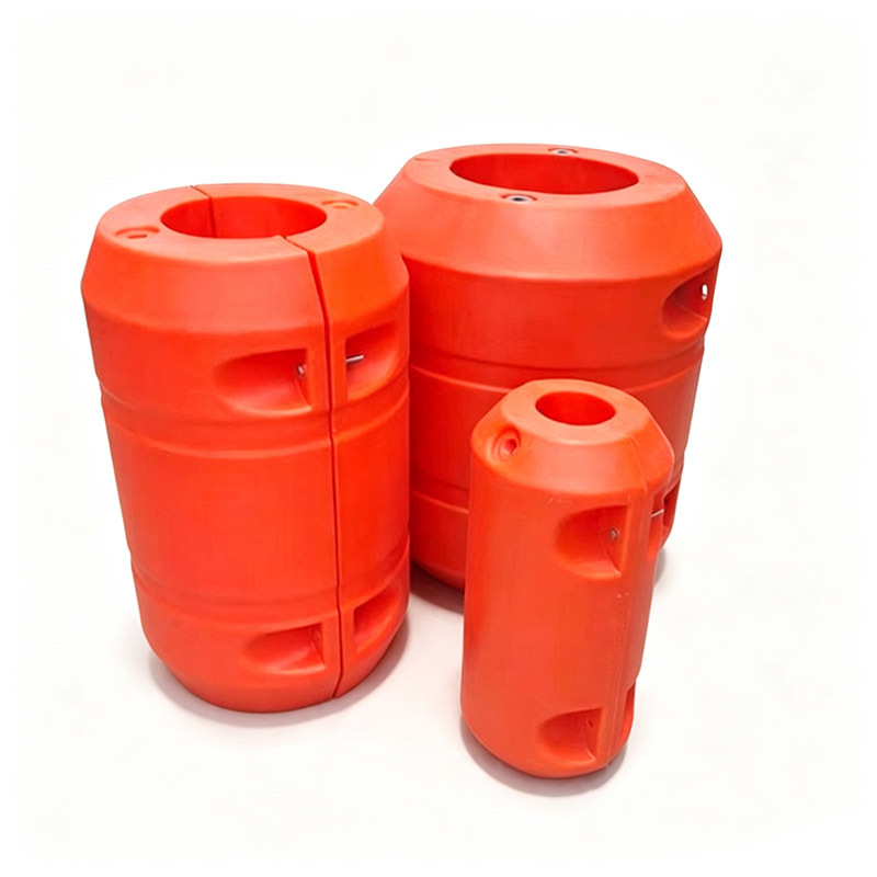 Wholesale UV Resistant HDPE Modular Buoyancy Hose Float for Dredging and Marine Projects