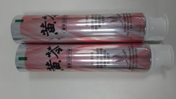 Coated Aluminium Laminated Toothpaste Tube With Flip On Doctor Cap 250/12