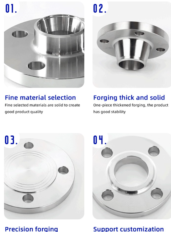EN1092-1 Type 01 C45 Forged Steel Flange 1.0503 - High Strength Non-Alloy Quality Steel