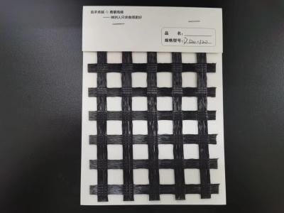 120-120KN/M 5.2x100M Polyester Geogrid For Reinforce Roads Base And Pavements