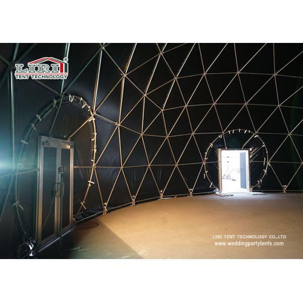 шатры геодезического купола 25м особенные портативные, прозрачный шатер купола Пвк для на открытом воздухе партии