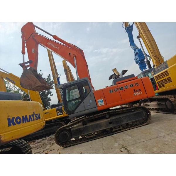 42-тонные большие использованные экскаваторы Hitachi 450-6 с емкостью ведра 2,7 м3