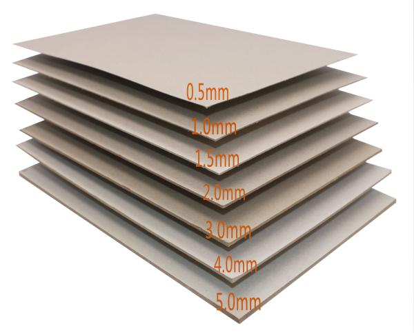 High Quality Carton Grey Board Sheets Double Grey Paperboard Manufacturers Papers