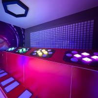 パーティのレンタ設備 プッシュライトをアクティブに