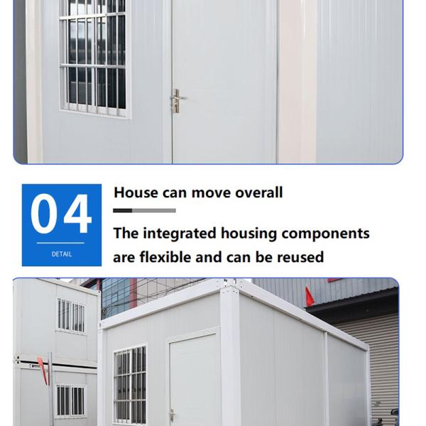 Contemporary Design Style Prefab Container Home Steel Construction for Sustainability