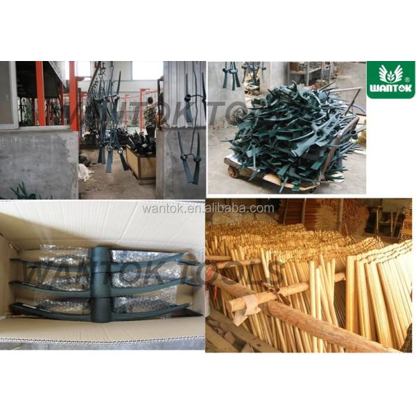 Technics One Piece Drop Forged Grade DIY 2KG P410 Round Eye Pickaxe Mattock Steel Pick