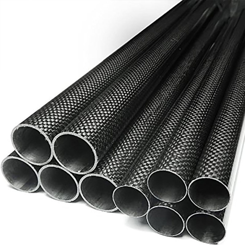 High Performance Twill Weave Carbon Fiber Tube | Glossy & Matte Carbon Tubes