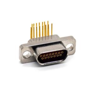 MDM-21PBR 2.54mm ITT CANNON MDM series MIL-DTL-83513 micro-miniature connector