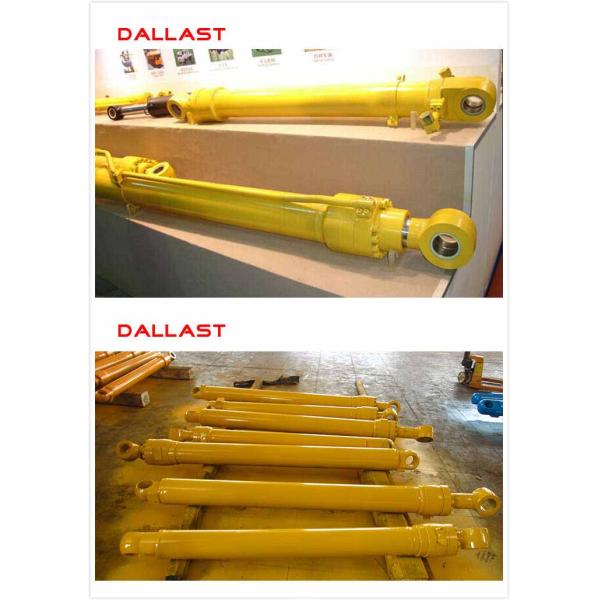 2 Acting Flange Hydraulic Cylinder Shaft Hydraulic Pressure with Piston