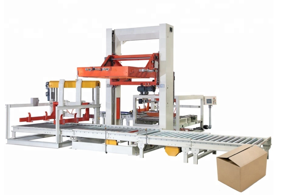 Штабелировать машину обруча простирания машины 380V Palletizer робота автоматическую