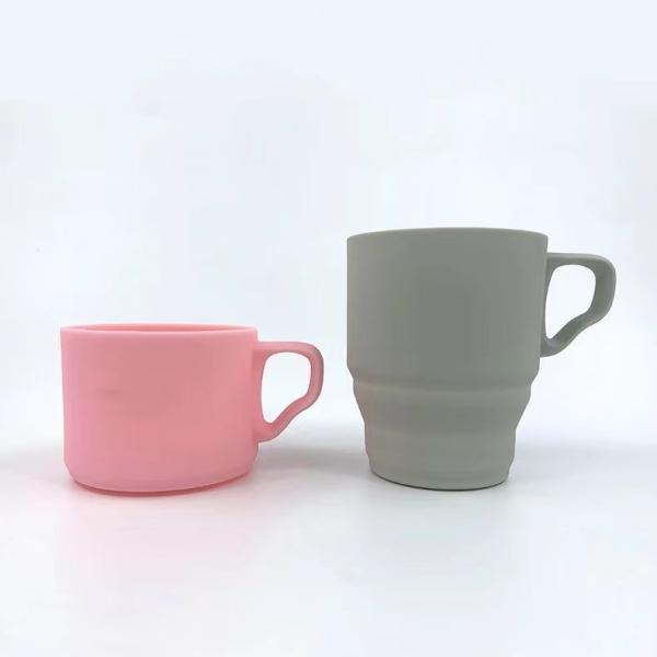 Продовольственный 180 мл 300 мл складной силиконовой кружки