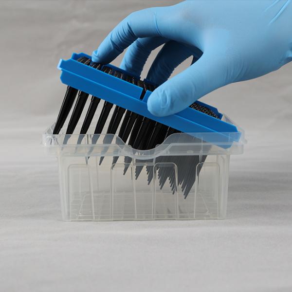 Black Conductive Filter Tips For Automation Tecan Compatible 50ul Черные проводные подсказки фильтра для автоматизации Tecan совместимого 50ul