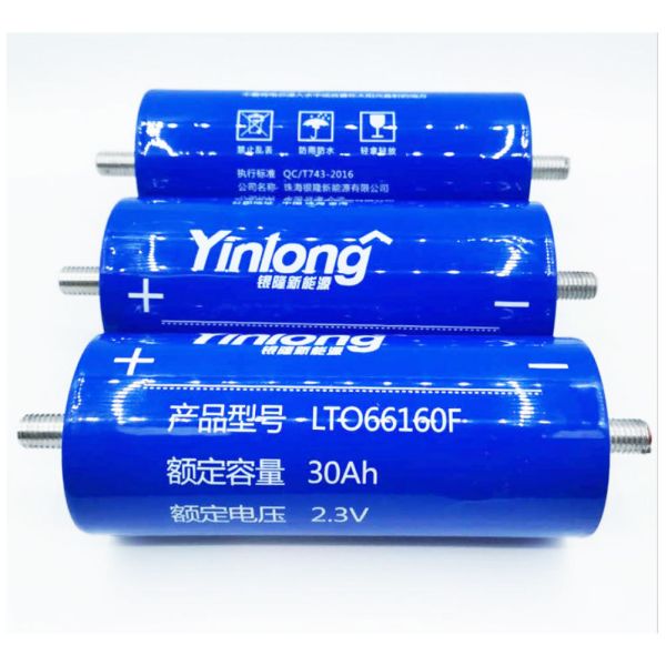 Original High Quality 2.3V 45Ah XL 66x160mm LTO Battery for Solar Energy Storage Systems