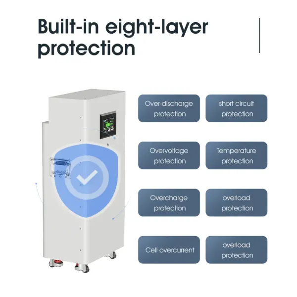 Versatile Energy Storage Battery Pack with LCD for Home Solar
