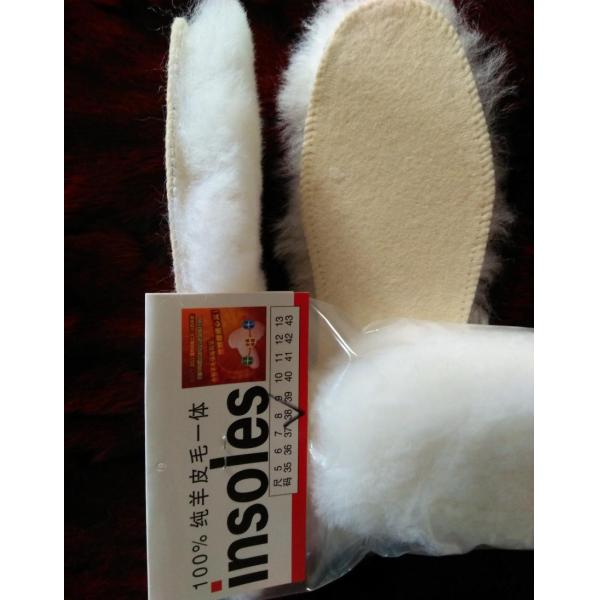 OEM Shearling Australie laine de mouton semelles intérieures résistantes aux