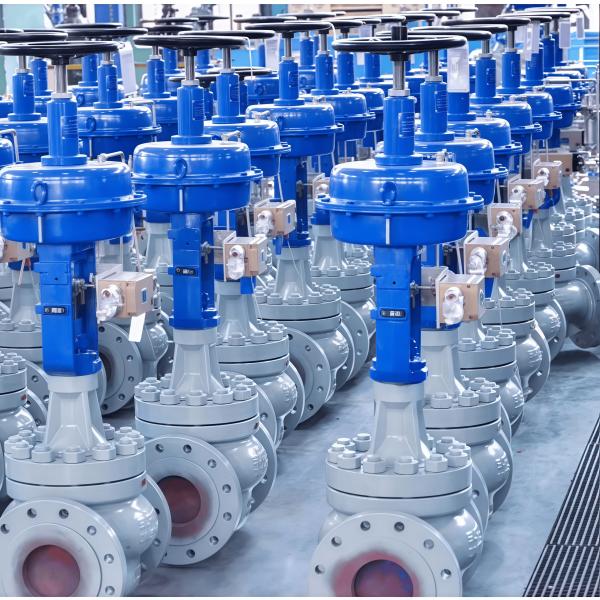 Masoneilan SVI1000 SVI2 SVI3 Intelligent Valve Positioner And China Plunger Type Single Seat Pneumatic Control Valves