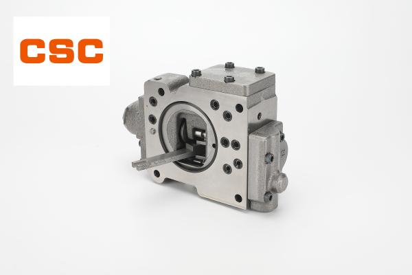 Dou Shan 290	Excavator Hydraulic Parts , Steel hydraulic pump Regulator