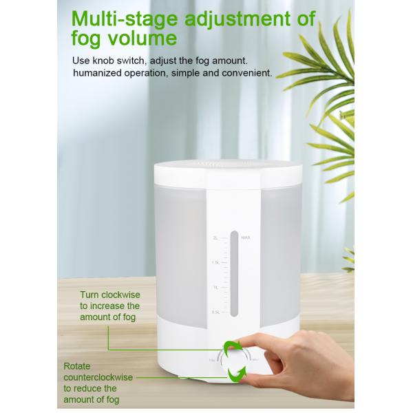 Польза домочадца увлажнителя большой емкости BCSI 1.7MHZ 2L ультразвуковая