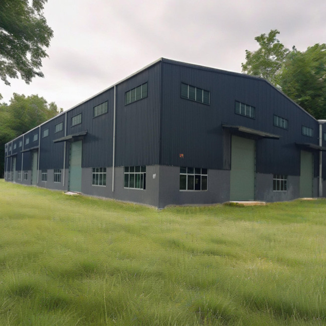 Modular Q355 Q235 Steel Shed Construction Prefab Structural Warehouse Workshop
