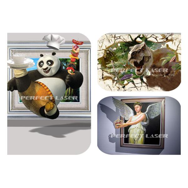 Полностью автоматический стеновой струйный принтер Вертикальный принтер с высоким разрешением Внутреннее наружное искусство Стенная печатная машина