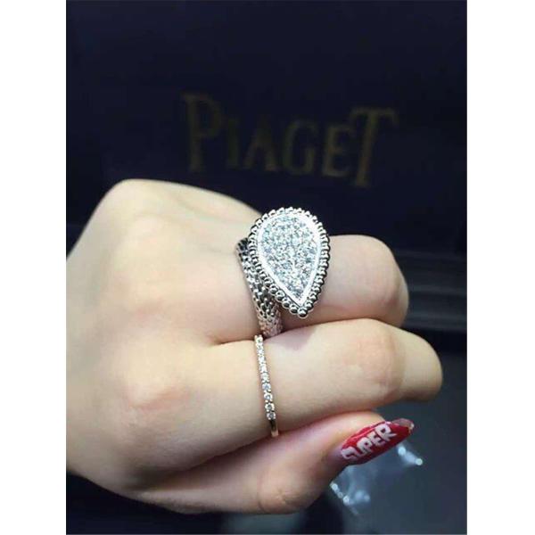 Jewelry factory in Shenzhen, China Br diamond ring 18k white gold yellow gold rose gold diamond ring
