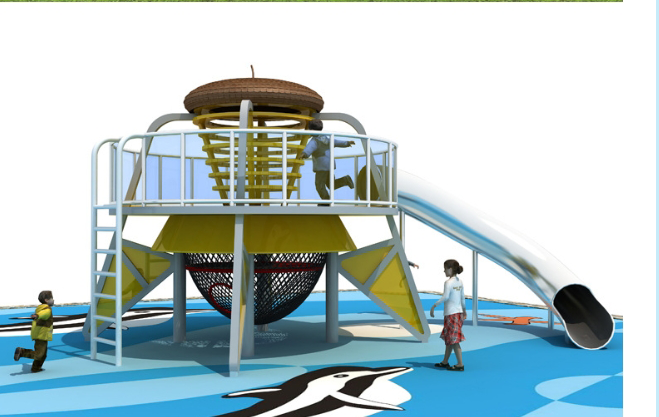 Immersive-Themed Stainless Steel & PE Composite Slides – Where Art Meets Adventure in Every Playground