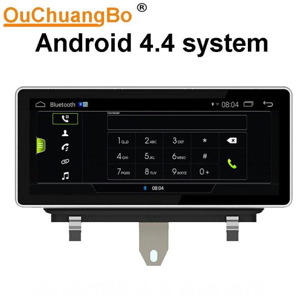 Ouchuangbo 10.25 inch car audio gps navi for Audi Q3 2011-2018 support BT aux android 4.4