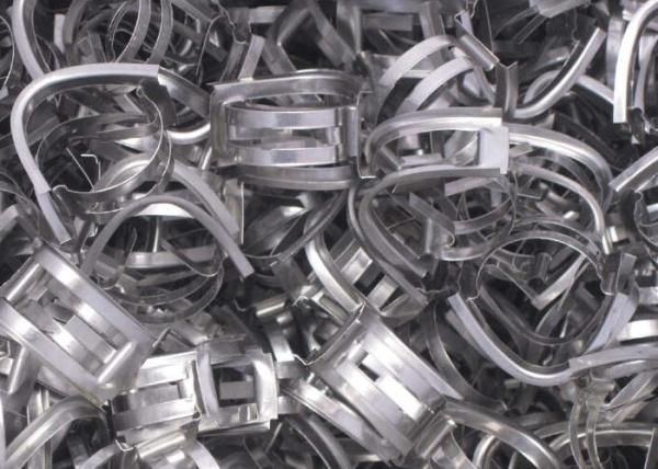 Stainless Steel 410 Intalox Saddle 0.3mm Scrubber Tower Packing