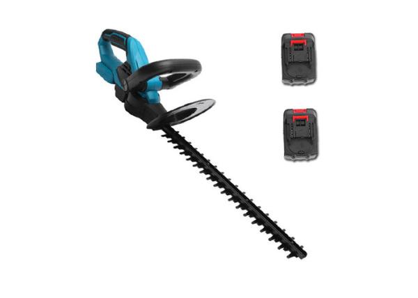 Rechargeable Cordless Hedge Trimmer , Electric Shrubbery Trimmer With Dual Action Blade
