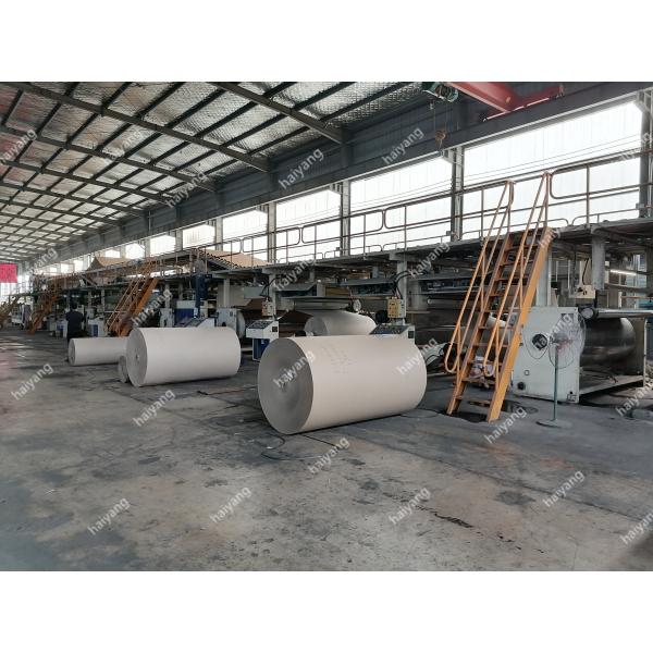 Автоматическая рифленая производственная линия 100m/min Paperboard