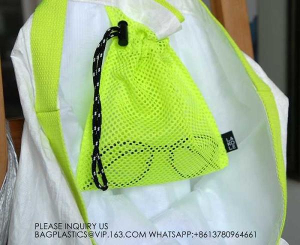 Reusable Tote Bag Waterproof Dupont Tyvek Paper Bag With Lining Custom logo printed tyvek tote shoulder shopping bag