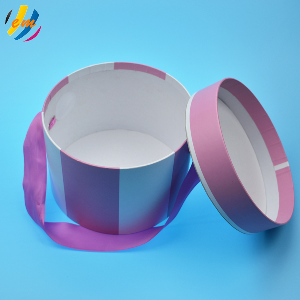 150mm Height Kraft Cylinder Packaging With Ribbons