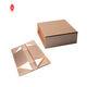 FSC Recyclable Varnishing Cardboard Folding Gift Boxes For Armbands