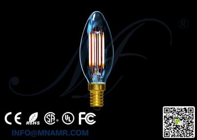 Candelabrum 4watts 240v LED Filament Light C35 E14 Edison Bulbs 2200-6000k