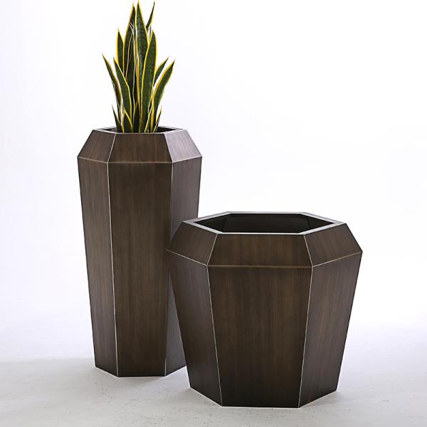 Archaize Vase Shape Indoor Decoration H90cm Ss Flower Pot