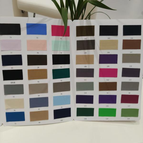 70D de nylon de estiramiento de cuatro lados 90% de nylon 10% de spandex 120GSM pantalones deportivos de ocio al aire libre