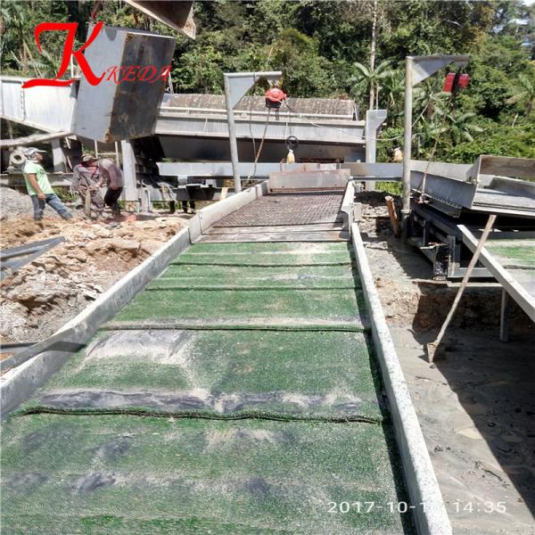 alluvial mini gold wash plant small trommel gold mining equipment for sale