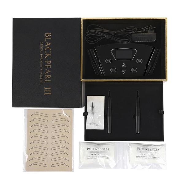 жемчуг черноты макияжа 8W 50Hz постоянный совсем в одном наборе татуировки машины татуировки профессиональном