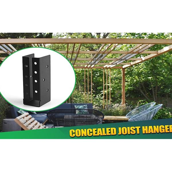 Cadenas de vigas ocultas de 2 x 6