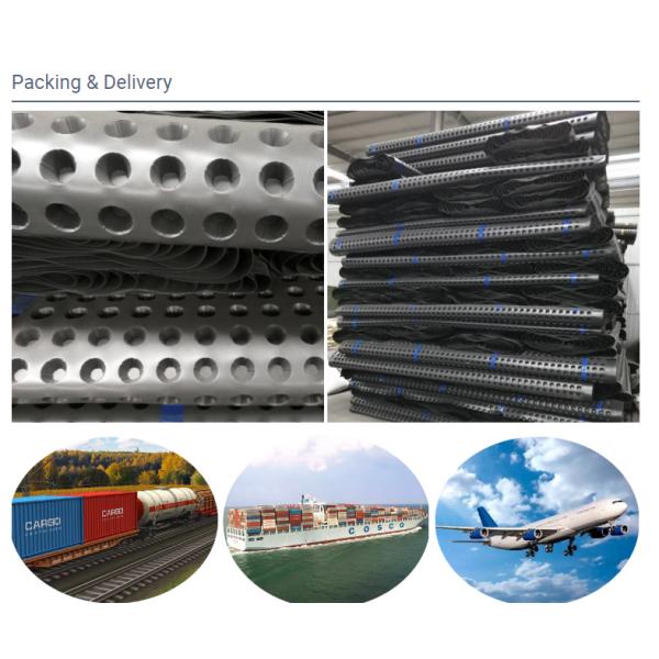 Лист доски дренажа димпла Hdpe систем крыши пластиковый