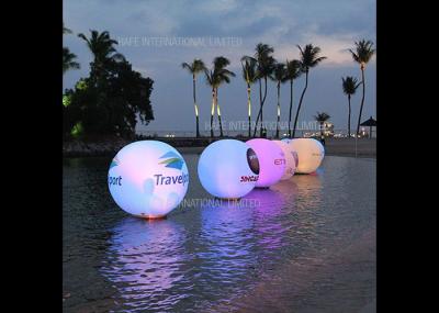 Balão de água de flutuação inflável atrativo AC230V do diodo emissor de luz 72W RGB 50HZ/AC120V 60HZ
