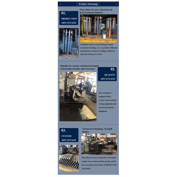 195 кг Everdigm Rock Sb81 Гидравлический молоток и кислик для 50-60-тонного экскаватора