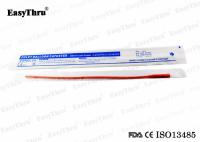 Stérilisé Catéthère Foley en caoutchouc rouge stable, Catéthère urétral en latex enduit de silicone