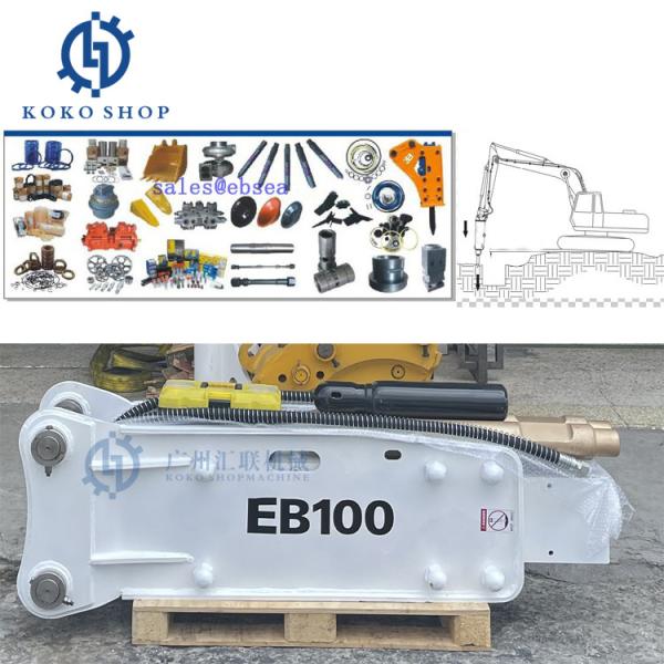 Tipo aberto disjuntor hidráulico Jack Hammer SB50 SOOSAN da rocha para a máquina escavadora dos acessórios da construção de 11-16 toneladas