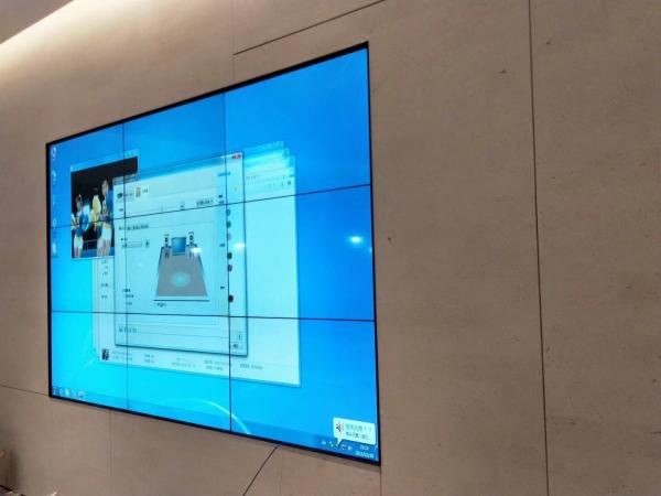 Advertising Narrow Bezel LCD Video Wall Display Indoor 49 Inch HD 4k Resolution