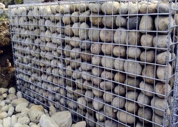 2.0mm Galvanized Welded Gabion Baskets 10-15 Years Lifespan