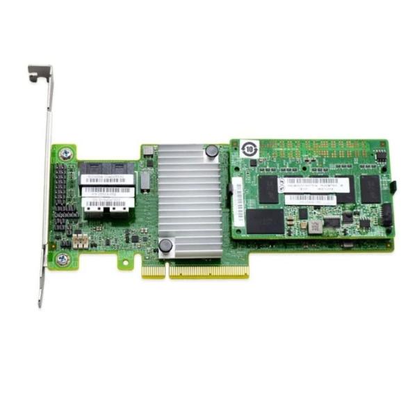 Broadcom LSI SAS 9500-8i Adapteur de bus hôte 12 Gb/s SAS 8-Port PCIe 3.0 HBA Card Support Raid 0/1/1E/10