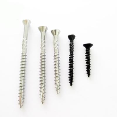 Stainless Steel 410 Torx Drive Oval Head Decking Screws Knurling Thread Type 17 U Cut